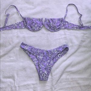 Floral bikini set